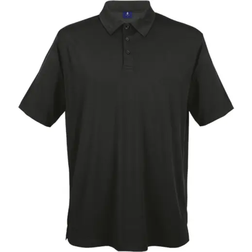 Mens Executive Mercerised Golfer Black